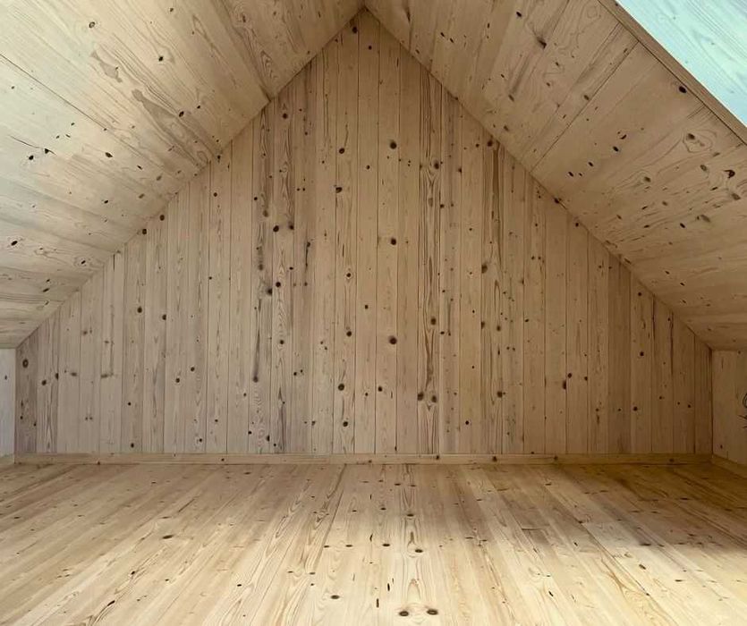 Deska elewacyjna | boazeria | podbitka | świerk 19 mm 146 mm 4m, k. AB