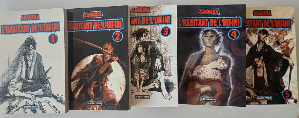 Mangá L’Habitant de l’Infini Vol. 1-7 - Edição Francesa - Lote