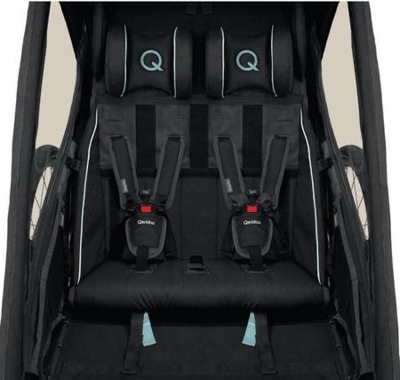 Przyczepka rowerowa Qeridoo Kidgoo 2 Sport Arctic blue