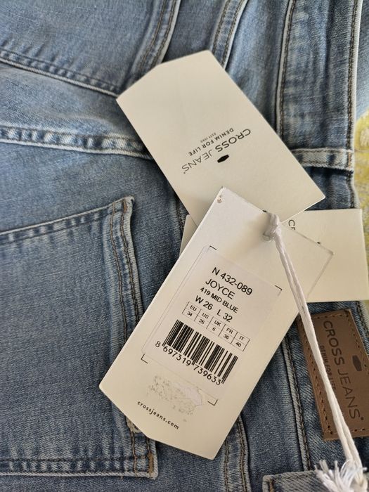 Spodnie męskie jeansowe cross jeans nowe z metką