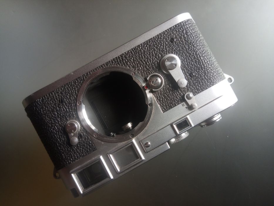 Leica M3 double stroke 1955, inclui visor 35mm e bolsa