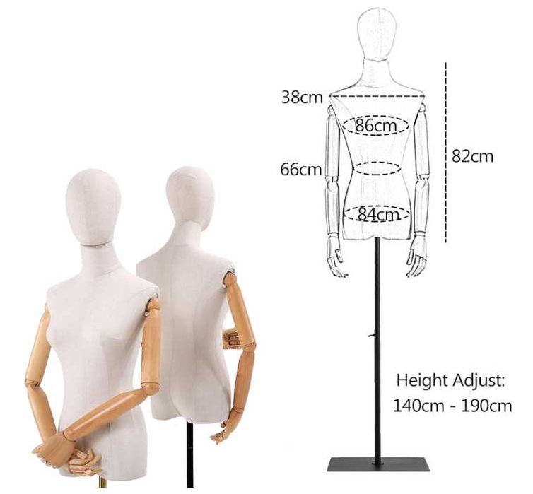 Manequim Feminino para Roupas
