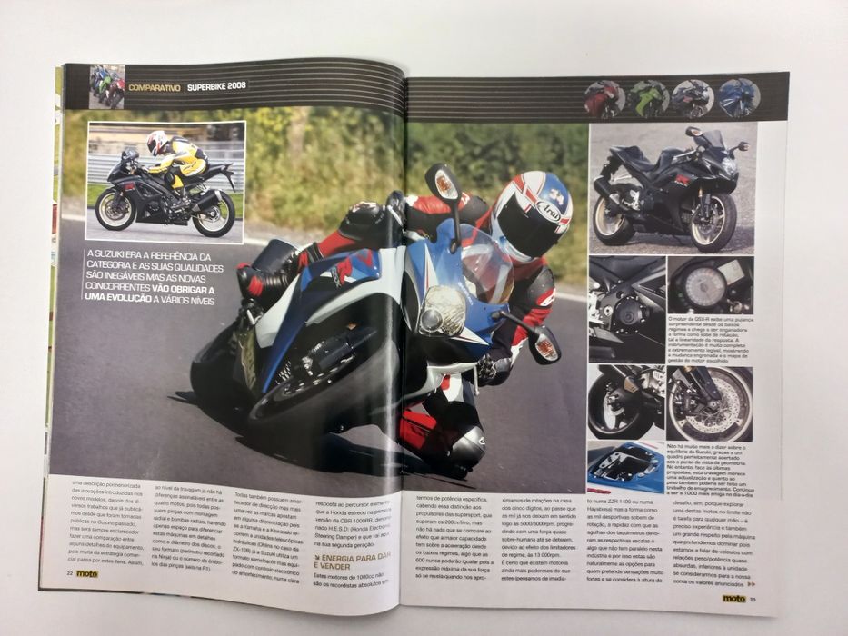 Revista Motociclismo - Moto Jornal - 2008