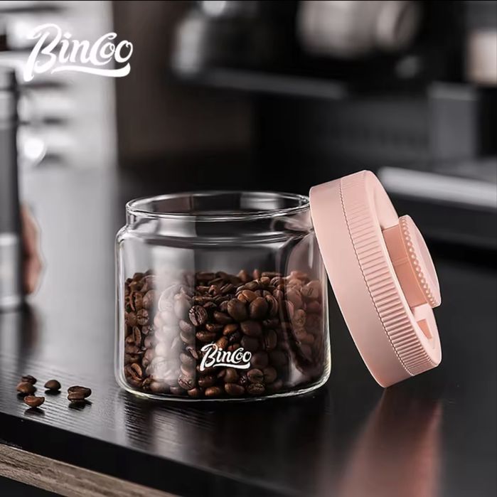Вакуумный контейнер Bincoo для хранения кофе 400 мл.
