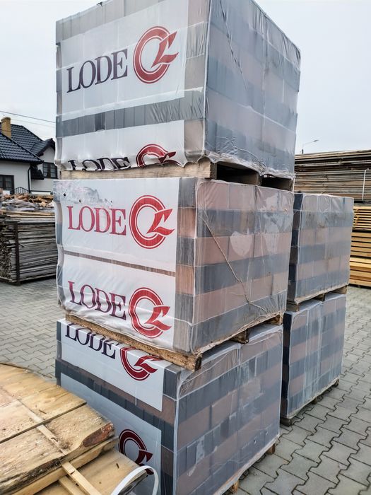 cegła klinkierowa pełna Lode Saturn angobowana grafitowa, nowa Gat. I