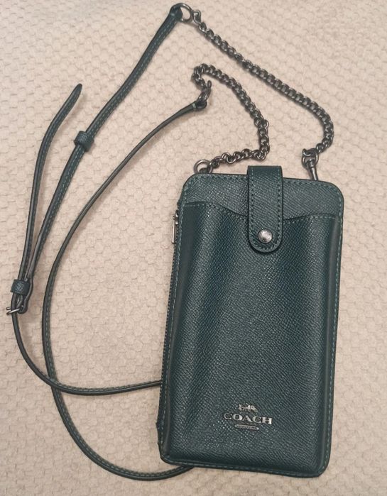 Listonoszka na telefon i pieniądze Coach