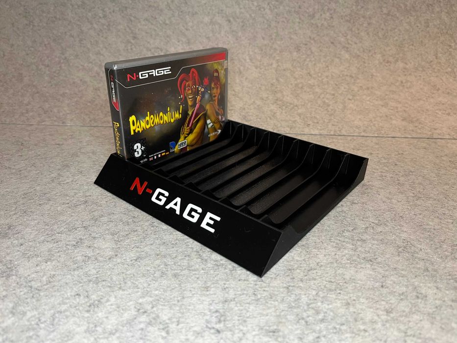 Stojak podstawka na 10 gier Nokia N-Gage