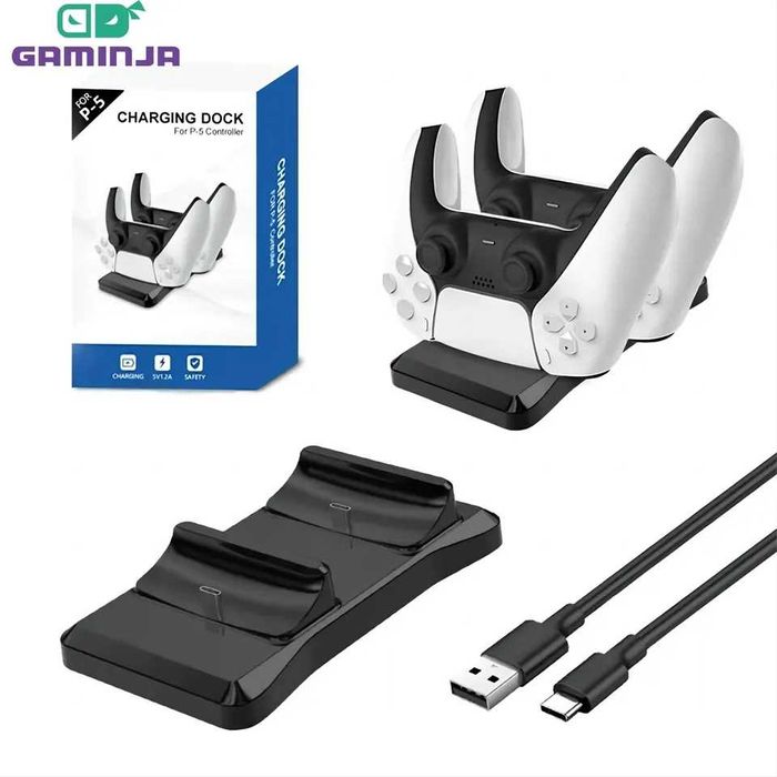 Carregador Ps5 suporte/Base de comando Dual Wireless64551685955585120