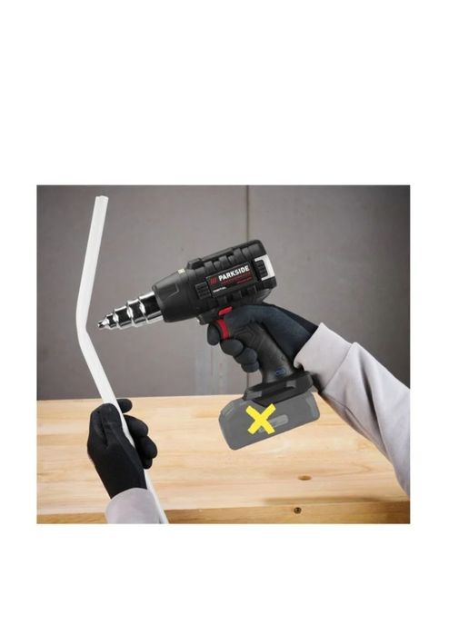 Pistola de ar quente recarregável de 20 V parkside