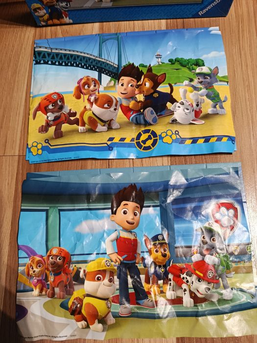 Psi patrol puzzle gra Memo