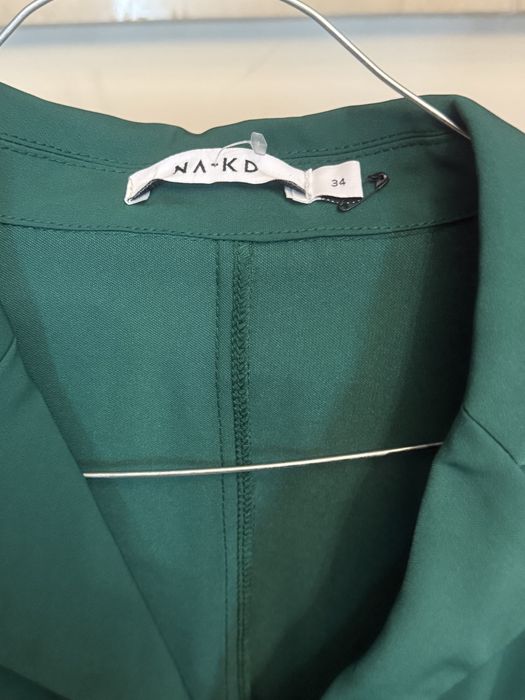 Sukienka garniturowa zielona