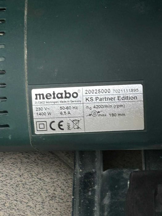 Metabo KS 66 /  6.00544.00 / Професійна циркулярна пила