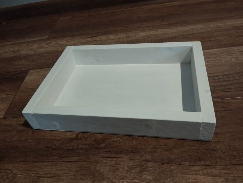 Taca, tacka drewniana ręcznie robiona