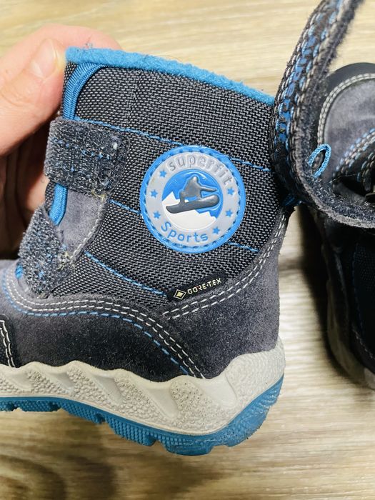 Зимові черевики для хлопчика Superfit, чоботи, снігоходи , 21 розмір,