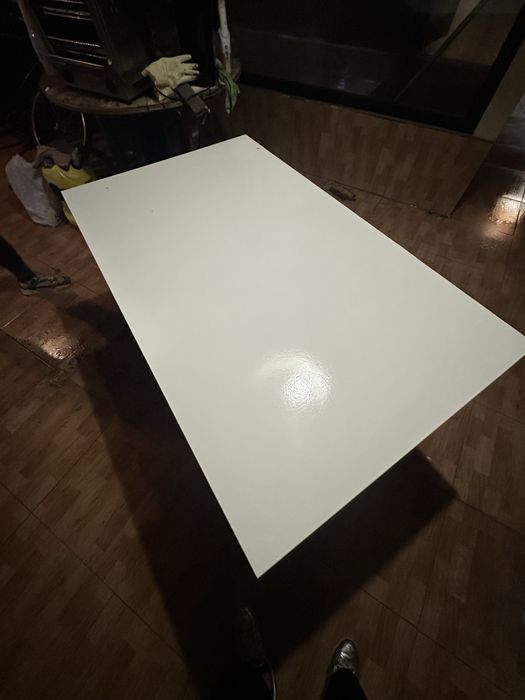 mesa ikea retangular branca grande