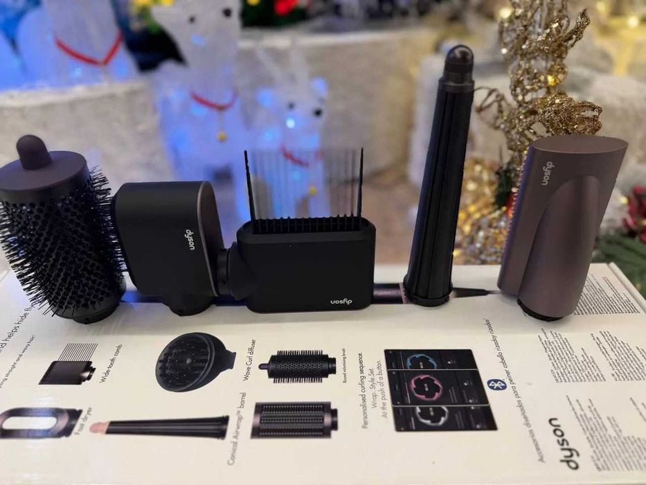 Оригінальний стайлер Dyson Airwrap id у колярі (Jasper Plum)