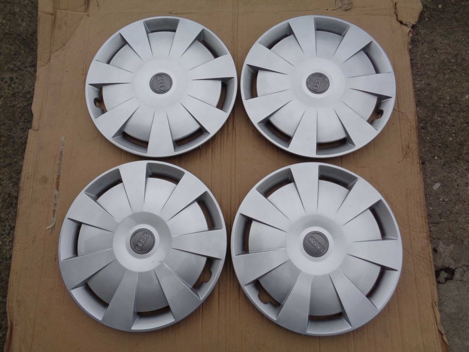 Oryginalne kołpaki, Komplet kołpaków 16 " AUDI  (Nieużywane)
