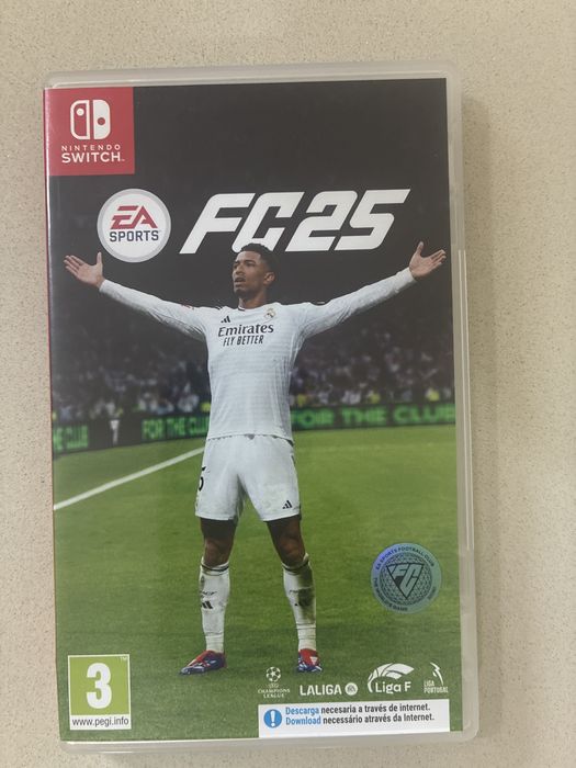Jogo FC 25 Nintendo Switch. A funcionar perfeitamente.