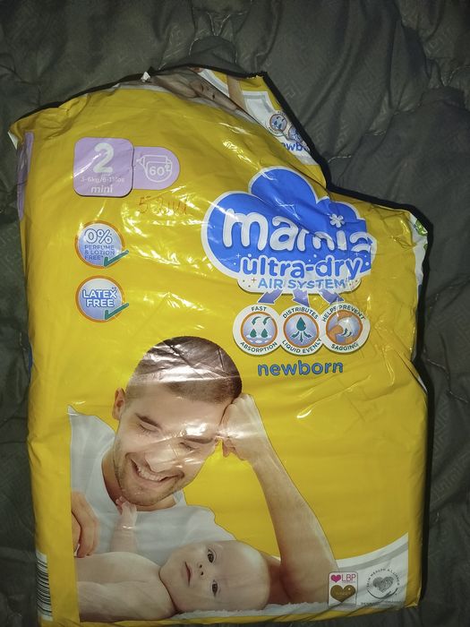 Памперсы размер 2 38штук и 50шт