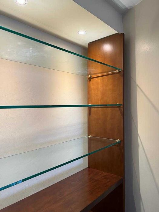 Movel de tv com vitrine