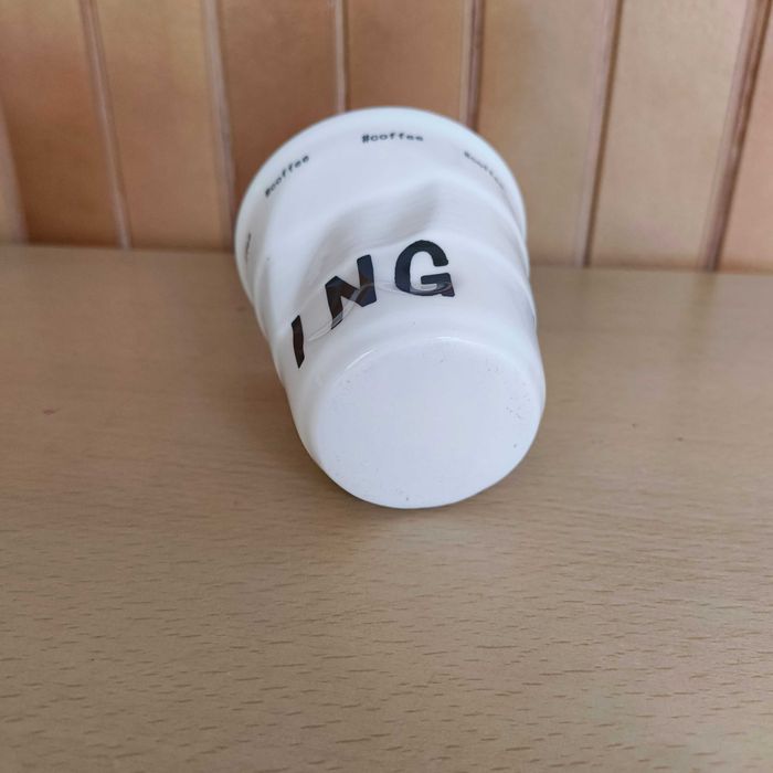 Copos Cerâmica Café, pequeno almoço, Aparência de derretido