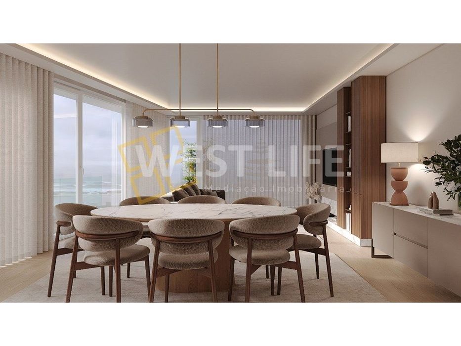 Apartamento T2 com Vista Mar no Empreendimento Atlantic Terrace - E...