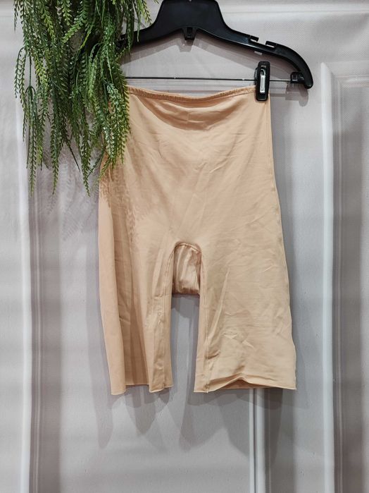 Modelujące wyszczuplające beżowe szorty Hana rozmiar L nylon/elastan