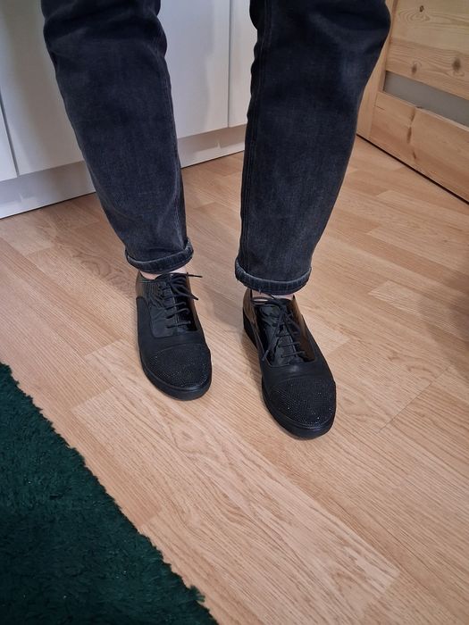 Skórzane buty venezia