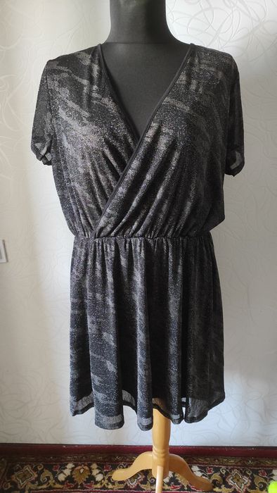 Платье с люрексом от bodyflirt на 56-58