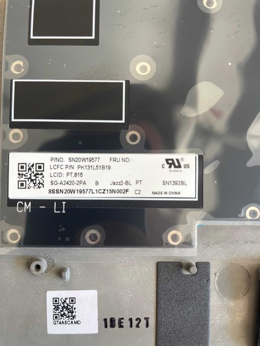 Teclado Lenovo T14s PT-PT