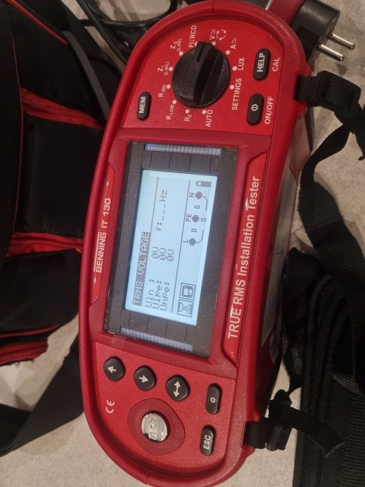Miernik elektryczny tester instalacji elektrycznych Benning IT 130