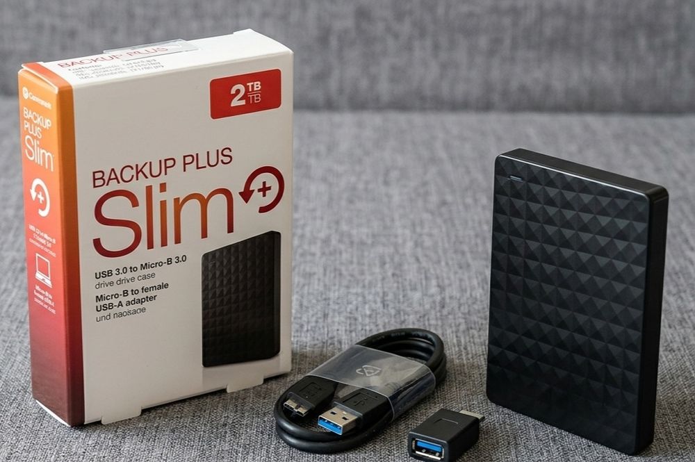 Disco Rigido Externo - 2TB - Novo e Selado