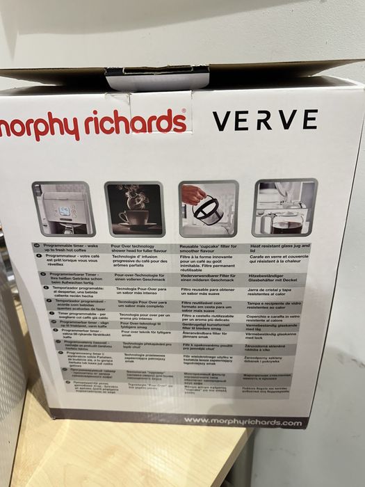 Ekspres przelewowy do kawy morphy richards