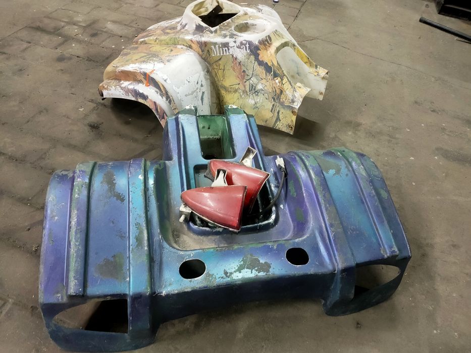 Plastiki lampy quad 110, 125