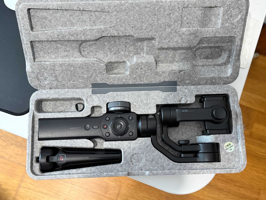 Kit Completo Produção Vídeo - Iluminação LED + Gimbal + Fundos