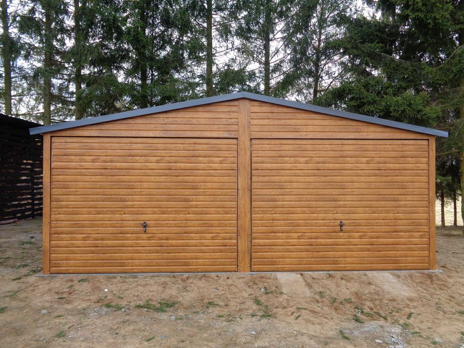 Garaż Blaszany 6x5 PREMIUM Schowek Producent