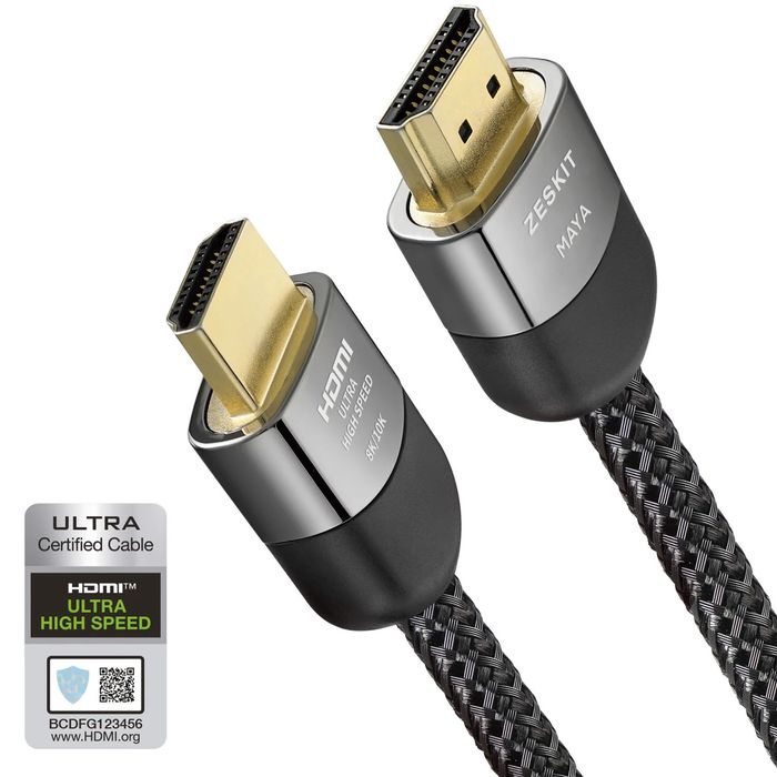 Геймерский Zeskit Maya Certified HDMI 4k 144hz/120hz 8k 60hz (1,5m)