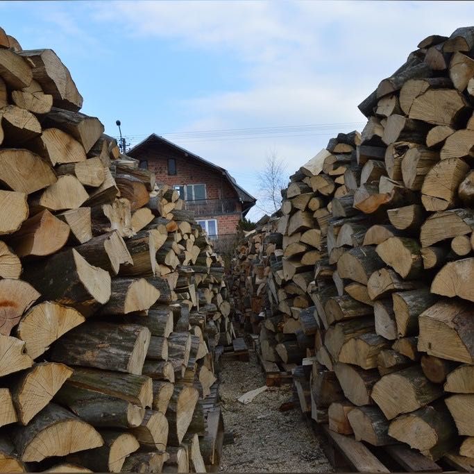 SUCHE Drewno opałowe kominkowe sezonowane