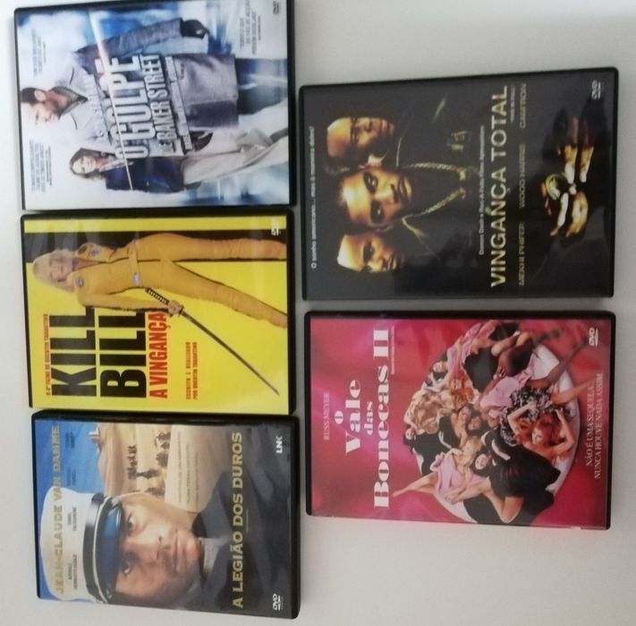 29 DVD originais de vários géneros para todos os gostos