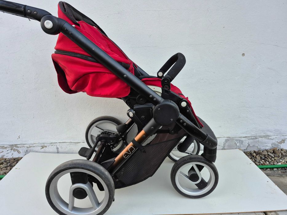 Wózek dziecinny 2 częściowy i dużo akcesoriów