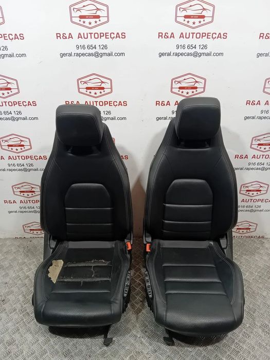 Conjunto de Bancos Mercedes Class E Coupé W207 Elétricos em Pele