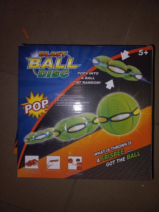 Мяч-фрисби,  мяч трансформер, flat ball, флет бол