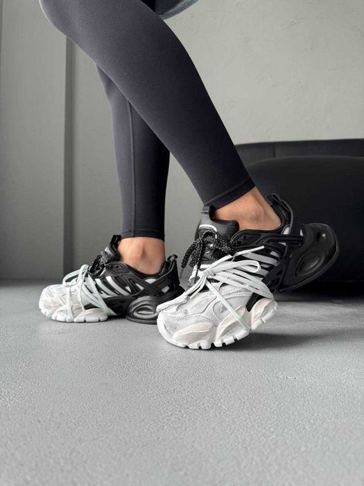 Кроссовки Adidas Vento XLG Deluxe Black White/Кросівки Жіночі Венто