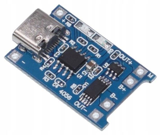Ładowarka TP4056 USB-C 18650 Li-ion