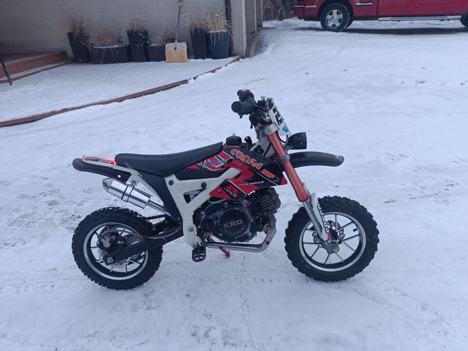 Cross Kxd 50 4t zamiana zamienię motocykl quad cross prl auto bus