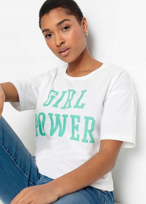 B.P.C krótki t-shirt z nadrukiem ^44/46