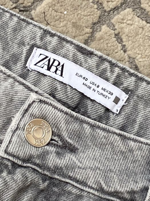 Джинси сірі Zara жіночі