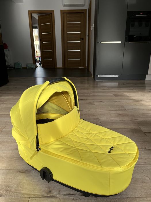 Gondola Cybex Platinium lux mios 2.0 / musztardowy / stan idealny
