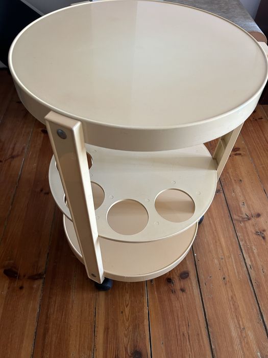 Chariot/ carrinho/ bar vintage space age dos anos 70