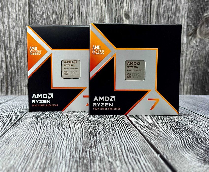 AMD Ryzen 7 9800X3D 2 шт. NEW!